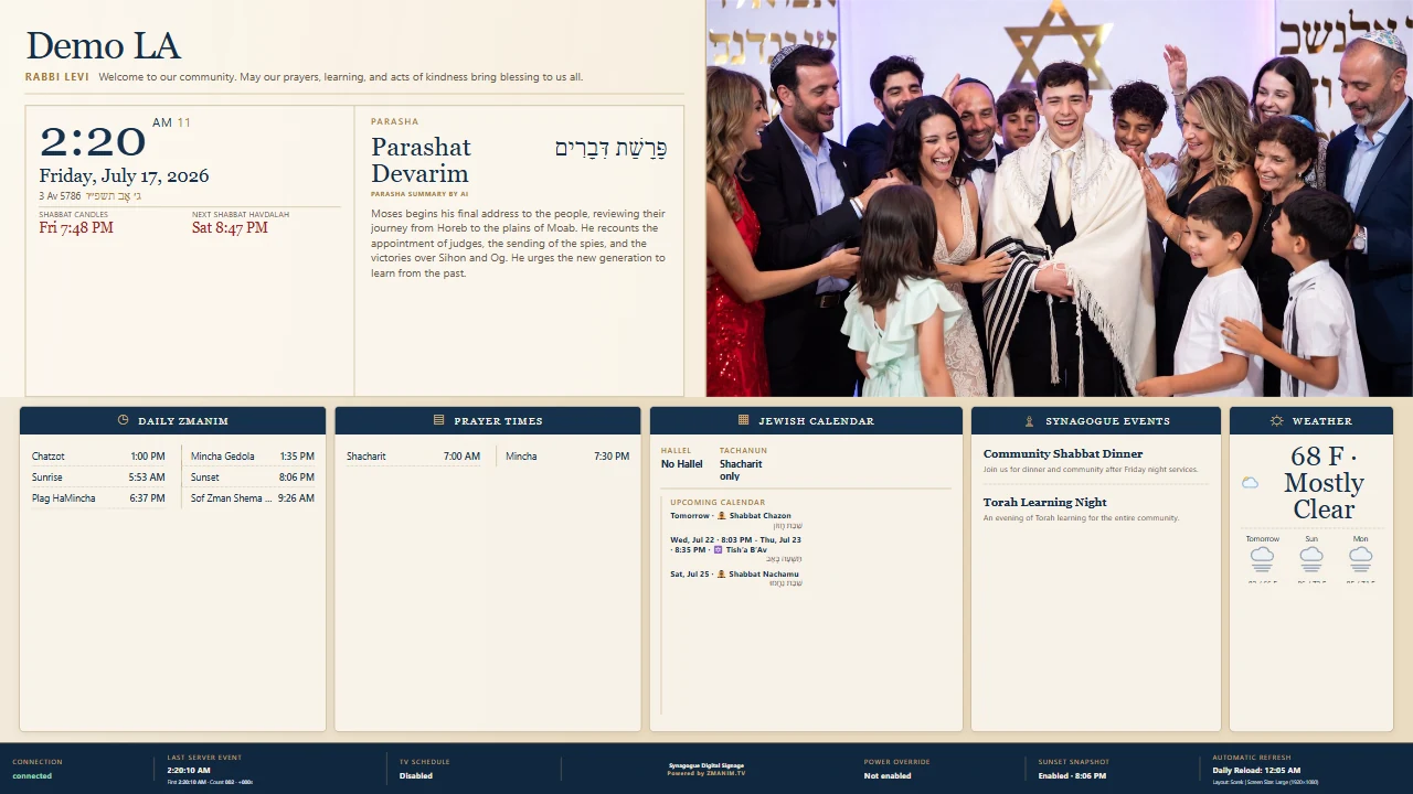 Sorek layout preview